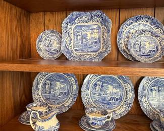 Spode Copeland Italian Blue & White Dinnerware Collection