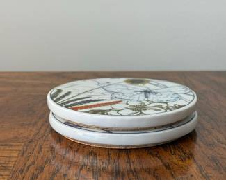 Butterfly Porcelain Coasters