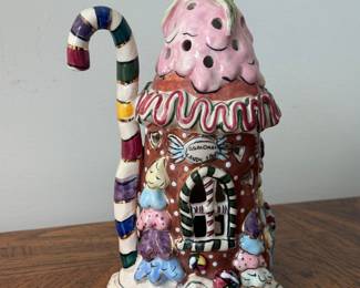 Blue Sky Clayworks Grandma's Candy Shop Gingerbread House by Heather Goldminc 2003