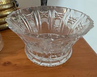 Vintage Cut Glass Bowl