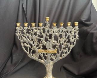 Godinger Tree of Life Menorah