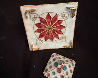 Vintage Miniature Teapot Trinket Box