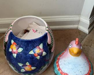 Gypsy Chicks Chicken Cookie Jar