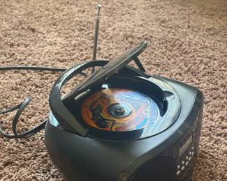 Insignia Portable CD Boombox with AM/FM Radio