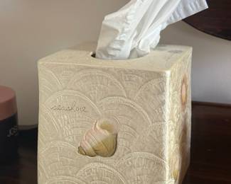 Beach Haven Tissue Box Cover