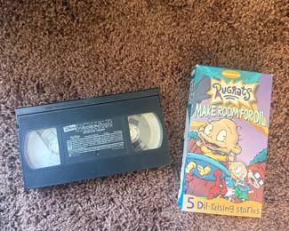 Collection of Assorted Children's VHS Tapes