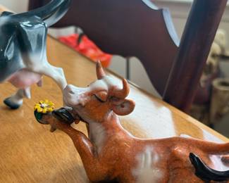 Kitty's Critters Daisy Mae Cow Figurine