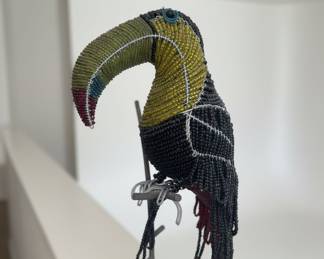 Collection of Beaded Wire Animal Figurines