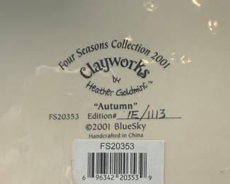 Clayworks by Heather Goldminc Autumn House