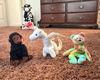 Ty Beanie Babies Collection - Including Magic the Dragon