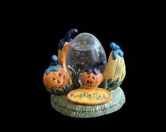 Blue Sky Clayworks Pumpkin Patch Waterglobe