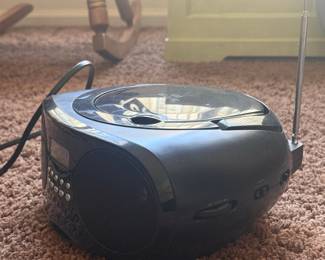 Insignia Portable CD Boombox with AM/FM Radio