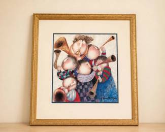 47 GracielaRodoBoulangerSignedMusiciansArtPrint