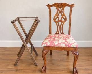 146 OldDominionWoodProductsChippendaleStyleChair