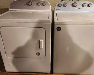 Whirlpool Washer and Gas Dryer