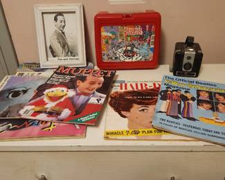 Pee-wee Herman memorabilia & vintage magazines