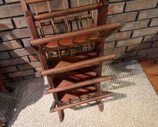 Vintage Magazine Rack