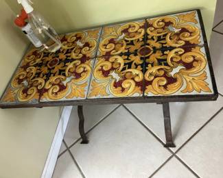 tile top table