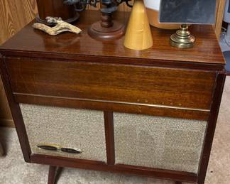 MidCentury Modern Philco Record Player Console