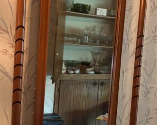 MidCentury Modern Walnut Mirror