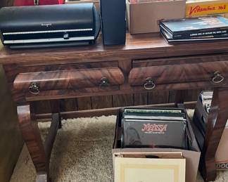 Antique Empire Revival Writing Table