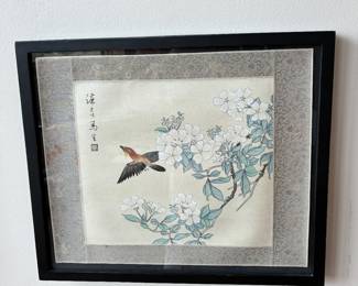 Vintage Chinese watercolor