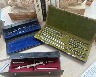 Vintage drafting tools