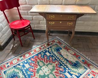 Ellsworth of Willoughby, Ohio drop end cherry table
