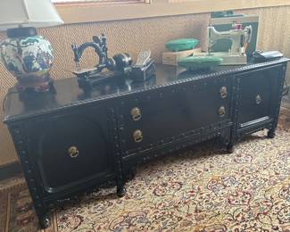 Jacobean style sideboard