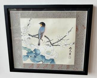 Vintage Chinese watercolor