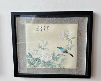Vintage Chinese watercolor