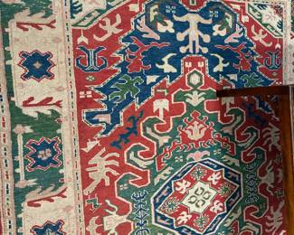 Turkish Kazak rug 88 x 61 1/2