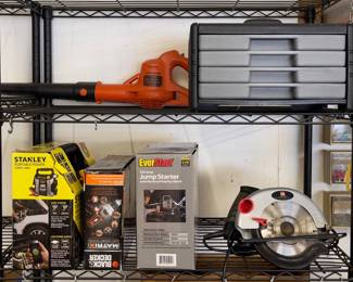 BLOWER, CIRCULAR SAW, PORTABLE JUMP STARTERS