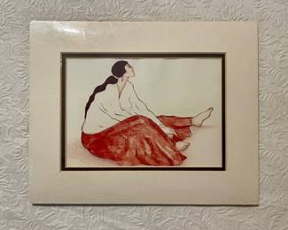 PRINT BY RC GORMAN