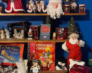 NATIVITY SCENES, SANTAS