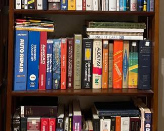 REFERENCE BOOKS ABOUT CARS AND AUTOMOTIVE REPAIR AND MORE