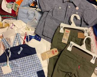 VINTAGE KIDS LEVIS PANTS, HANDMADE KIDS CLOTHS