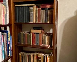 OLD BOOKS, BOOKSHELF