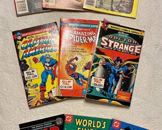 OLD DC AND MARVEL COMIC BOOKS
