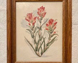 FLORAL FRAMED ART