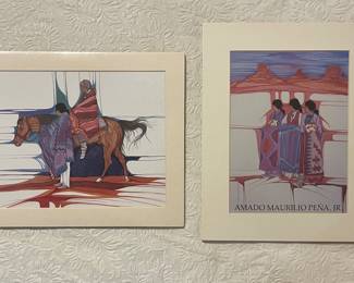 FRAMED PENA PRINTS