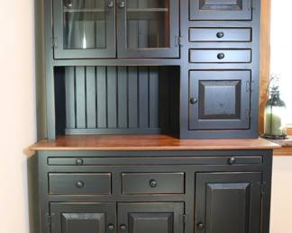Country Lane Amish Hoosier Style Cabinet