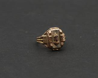 1958 10k Yellow Gold Ring