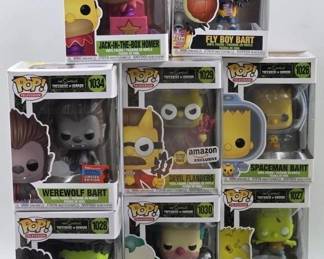 Simpsons funko set