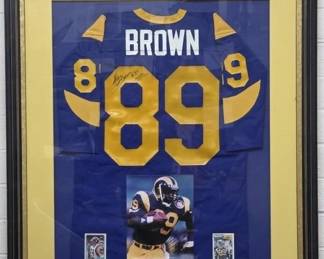 LA Rams signed jersey