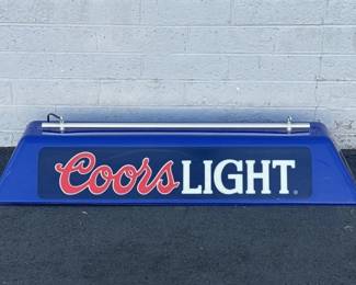 Coors light pool table light