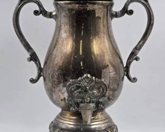 Silver plated beverage