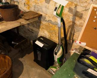 Items Located In The Basement