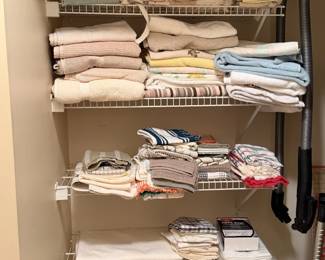 Bath towels, hand towels and kitchen towels
