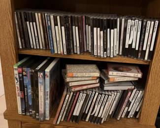 DVDs and CDs